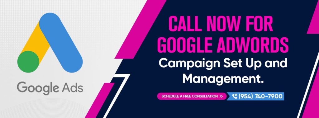 Google Adwords Campaign Set Up And Management Header banner