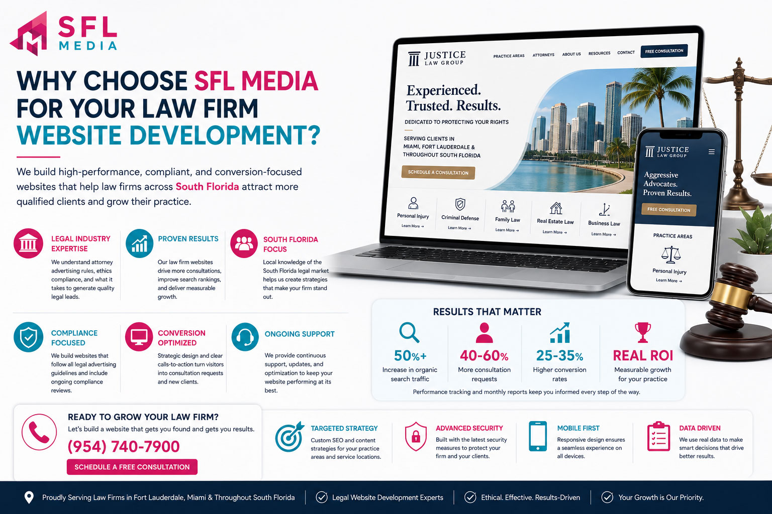 Why Choose SFL Media for Your Law Firm Website Development