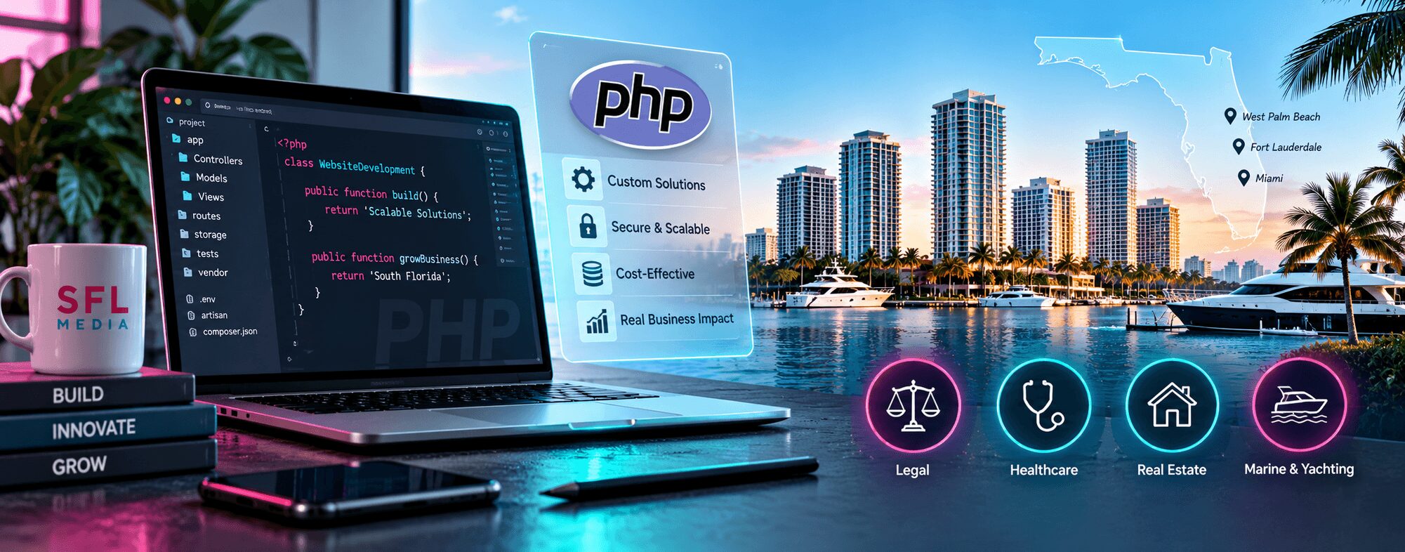 PHP Development Ideal for South Florida Businesses