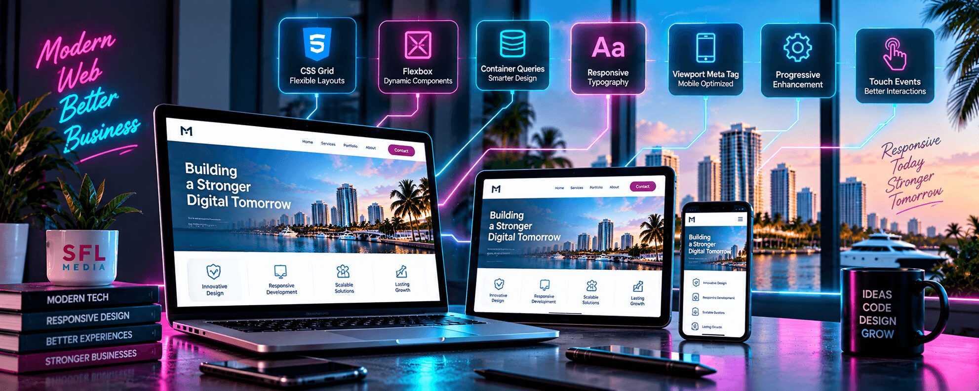 Technologies Power Modern Responsive Web Design
